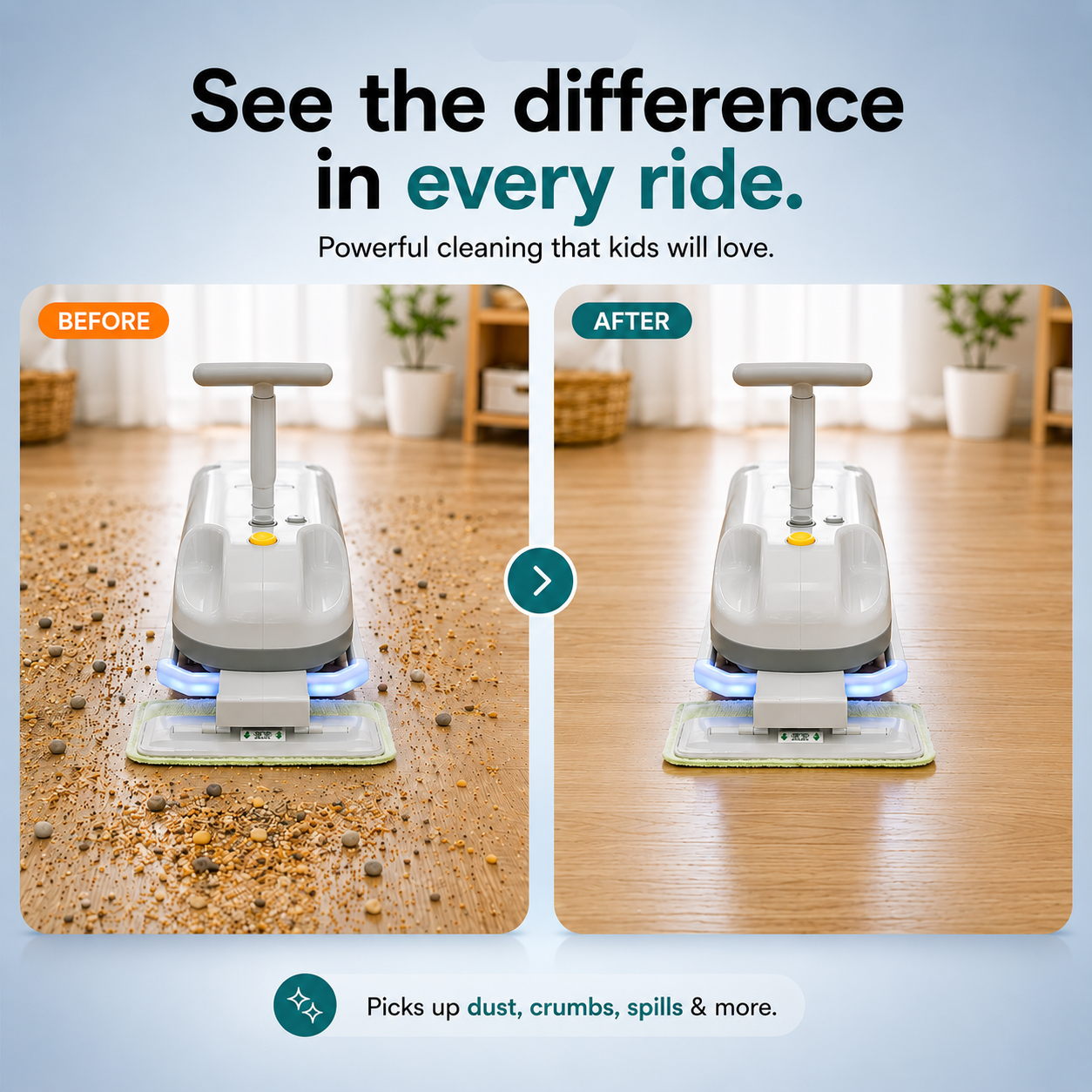 KiddoDrift™ Kids Mini Cleaning cart